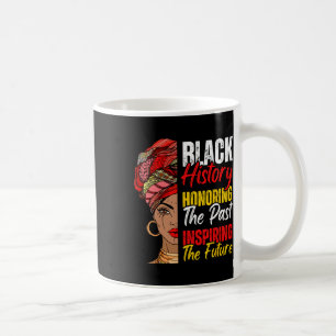 Caneca De Café Afro Girl Honrando O Futuro Inspirador Do Seu