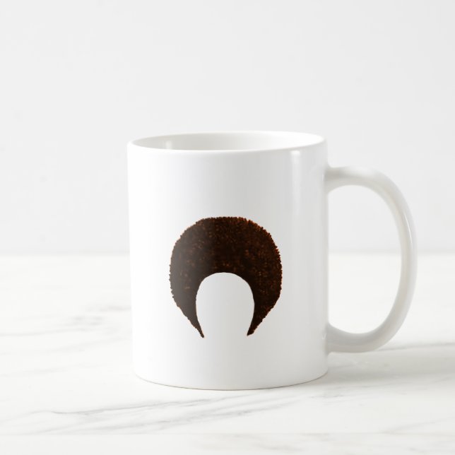 Caneca De Café Afro Laranja O MUSEU Zazzle Oferece (Direita)