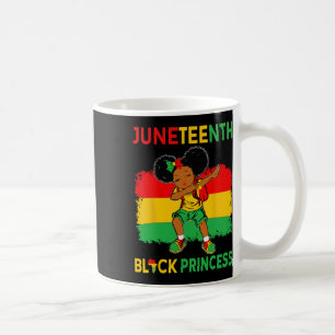 Caneca De Café Afro Melanin Dabbing Girl Black Princess Junetea