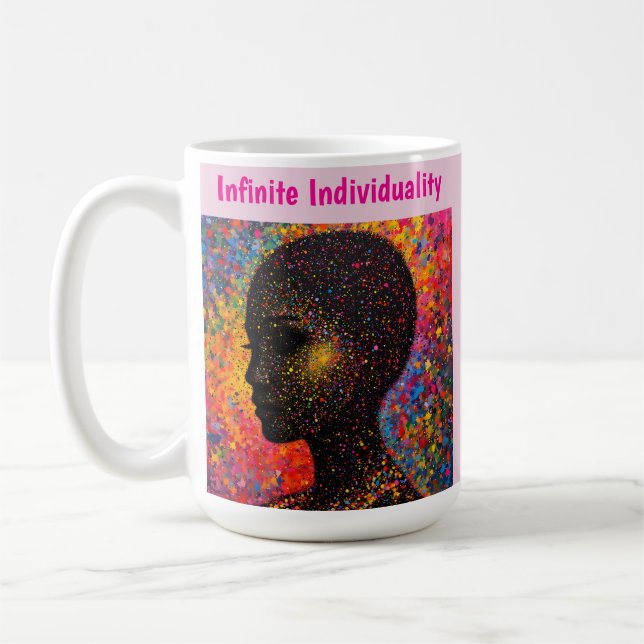 Caneca De Café Afro Nebula Whisper – Black History Celebration (Esquerda)