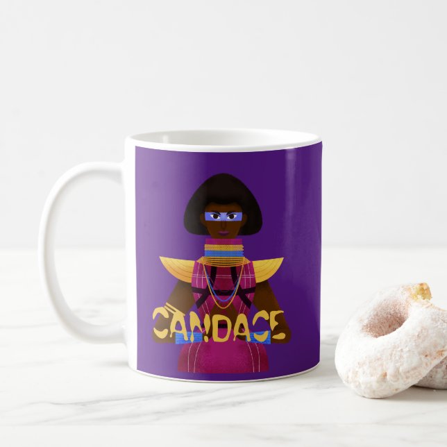 Caneca De Café Afrofuturismo (Com Donut)