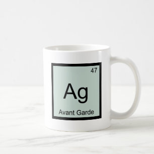 Caneca De Café AG - T-shirt do símbolo do elemento da química d