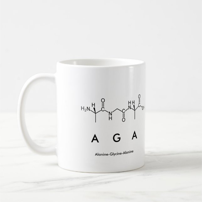 Caneca De Café Aga peptide (Esquerda)