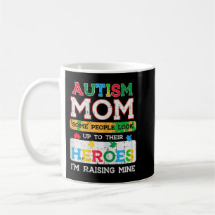 Caneca De Café Agarra este bonitinho Autismo Mãe Heroes Raising 