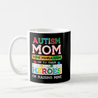 Caneca De Café Agarra este bonitinho Autismo Mãe Heroes Raising M