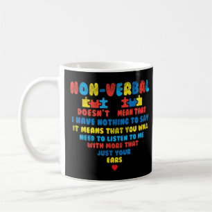 Caneca De Café Agarre este fofo Quebra-cabeça de Coração Não-
