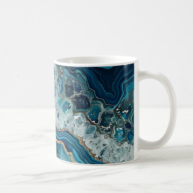 Caneca de Café Ágata Verde (Direita)