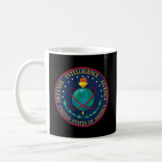 Caneca De Café Agência de Inteligência de Defesa e Departamento M