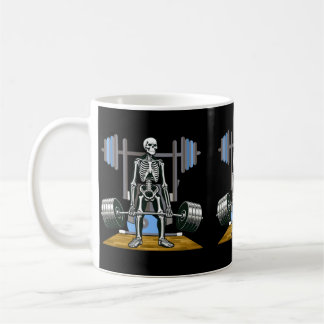 Caneca De Café Agência Governamental de Esqueleto de Halloween En
