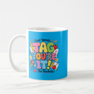 Caneca De Café Agência Governamental Pais Tag Amor Último Dia De