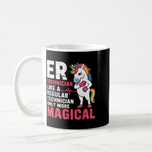 Caneca De Café Agência Governamental Técnica Mágica Er Unicórnio