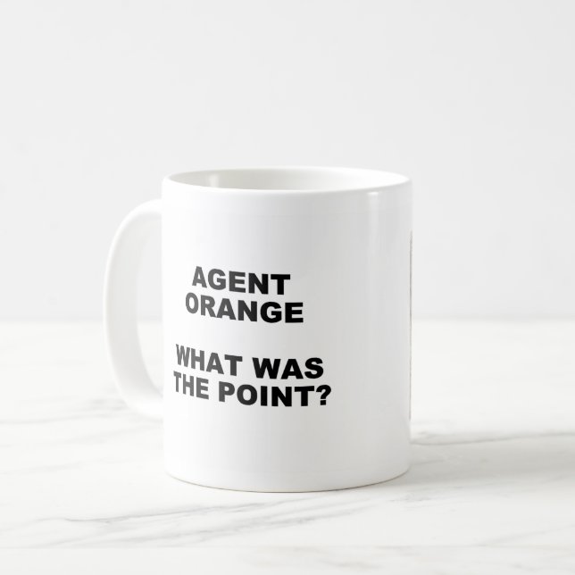 Caneca De Café Agente Orange Mug (Frente Esquerda)