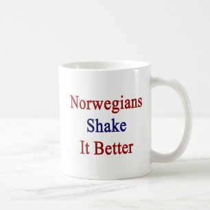 Caneca De Café Agitação dos noruegueses ele melhor