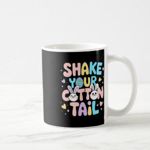Caneca De Café Agite Sua Cauda De Algodão Coelhinho De Páscoa Fel