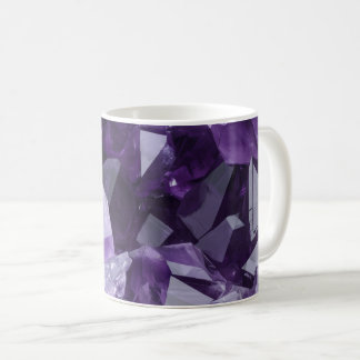 Caneca De Café Aglomerado de Cristal de Cura de Ametista
