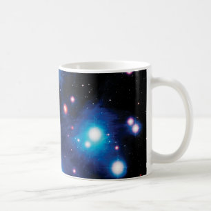 Caneca De Café Aglomerado de estrelas Plêiades Messier 45 Foto Es