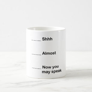 Caneca De Café Agora você pode falar