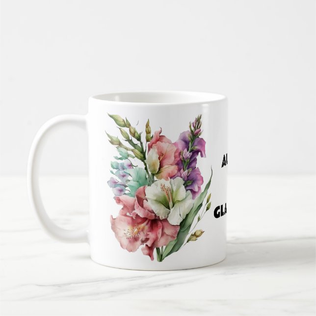 CANECA DE CAFÉ AGOSTO - GLADIOLUS (Esquerda)