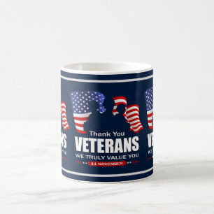 Caneca De Café Agradecemos pelo Seu Serviço: Dia dos Veteranos 20
