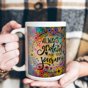 Caneca De Café Agradecido pela sua viagem