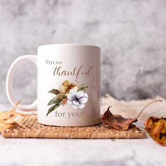 Caneca De Café Agradecido por sua apreciação