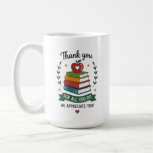Caneca De Café Agradecimento a Tudo o Que Você Faz Apreciação ao