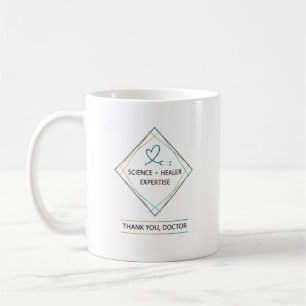 Caneca De Café Agradecimento ao Médico Especialista em Ciência Cu