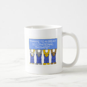 Caneca De Café Agradecimentos do terapeuta ocupacional