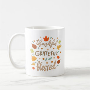 Caneca De Café Agradeço a sua amável e abençoada motivação