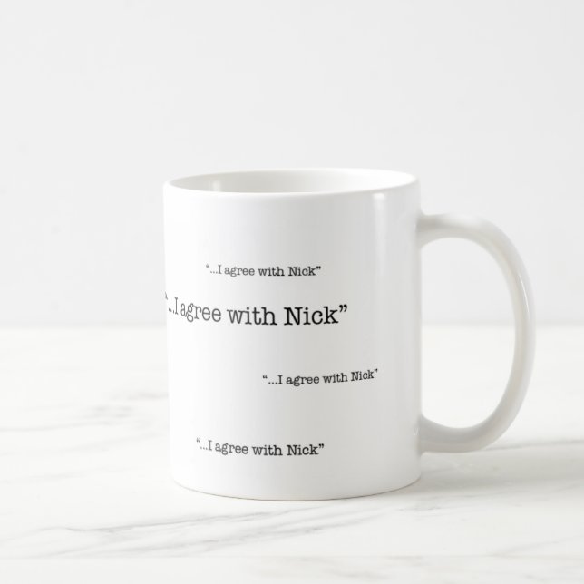 Caneca De Café agree_Mug (Direita)