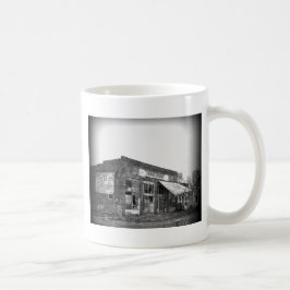 Caneca De Café Agricultores abandonados em preto e branco