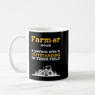 Caneca De Café Agricultores Engraçados para Fazendas, Tratadores