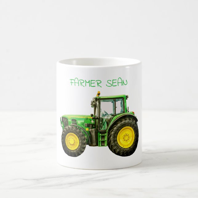 Caneca De Café Agricultores John Deere Trator (Centro)