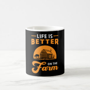 Caneca De Café Agricultura Fazenda Frango Encantando Presente Eng