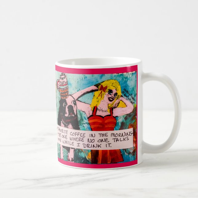 Caneca De Café Agrida meu café favorito na manhã (Direita)