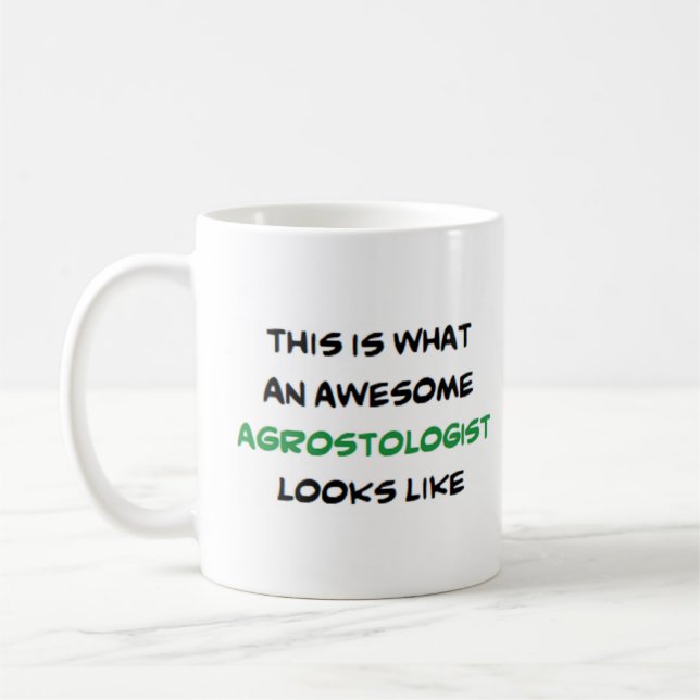 Caneca De Café agrostologista, incrível (Esquerda)