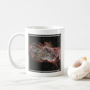 Caneca De Café Agrupamento De Estrelas No Centro Da Nebulosa Da C