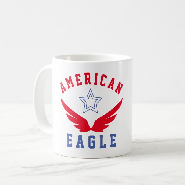 CANECA DE CAFÉ ÁGUA AMERICANA - LIBERDADE (Frente Esquerda)