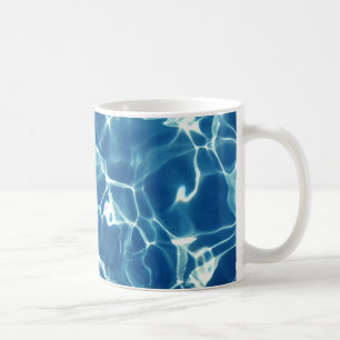 Caneca De Café Água azul Sparkling