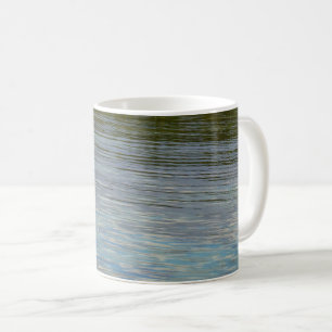 Caneca De Café Água da Lagoa de Mangue Azul Caribenho