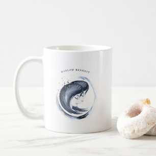 Caneca De Café Água-forte Gêmeos Astronomia Signo do Zodíaco Mo