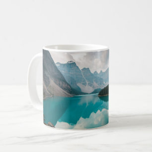 Caneca De Café Água   Lago Moraine Alberta Canada
