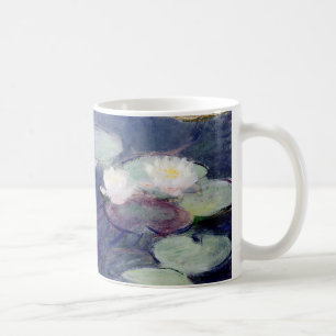Caneca De Café Água-Lírios cor-de-rosa: 1897-99 por Monet