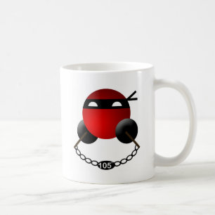 Caneca De Café Água Ninja