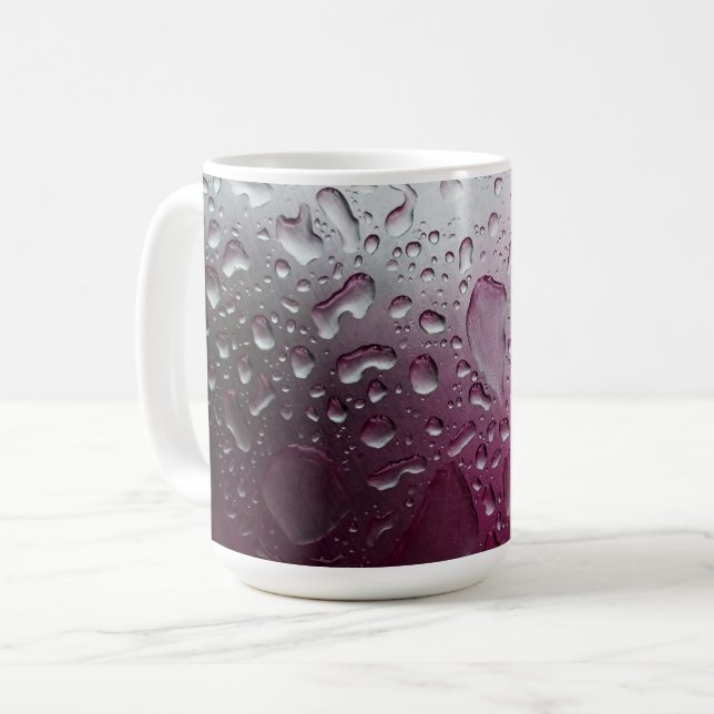Caneca De Café água roxa (Frente Esquerda)