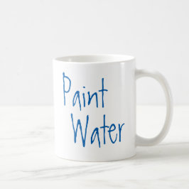 Caneca De Café Água Tinta Não Tinta Água Tinta Para Arte Humorist