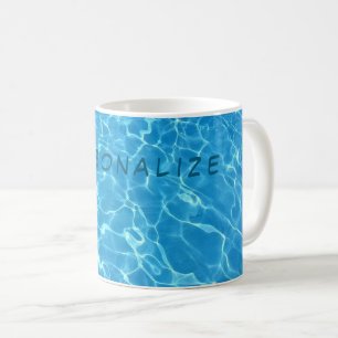 Caneca De Café Água Turquesa