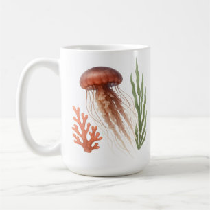 Caneca De Café Água-vivas