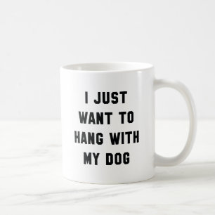 Caneca De Café Aguente Com Meu Cachorro