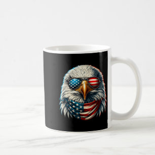 Caneca De Café Águia 4 de Julho EUA Patriótico Americano
